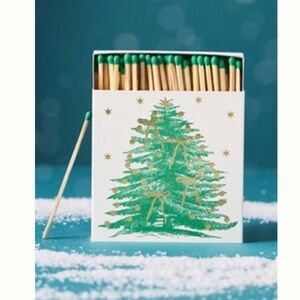 New Festive Christmas Tree Matchbox